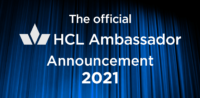 HCL Ambassador 2021に任命頂きました